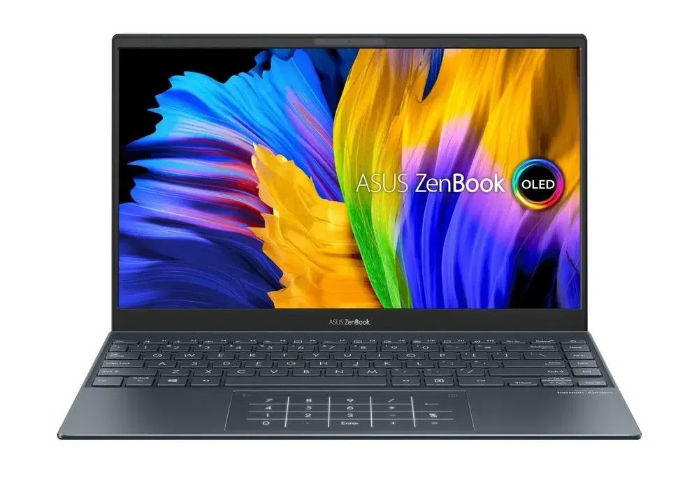 Laptop 13,3" ASUS Zenbook 13 OLED UX325EA, Pine Grey, Intel Core i5-1135G7, 16GB/512GB, Windows 10 Pro 64-bit