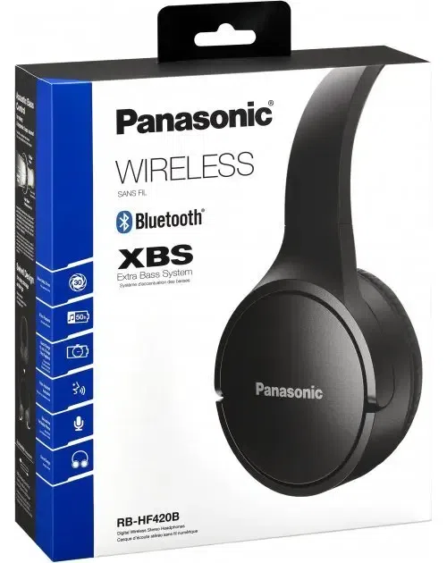 Наушники Panasonic RB-HF420, Чёрный 4