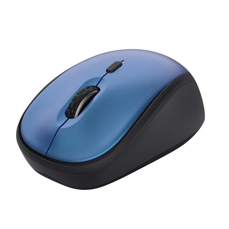 Мышь Беспроводная Trust Yvi + Eco, Blue 2