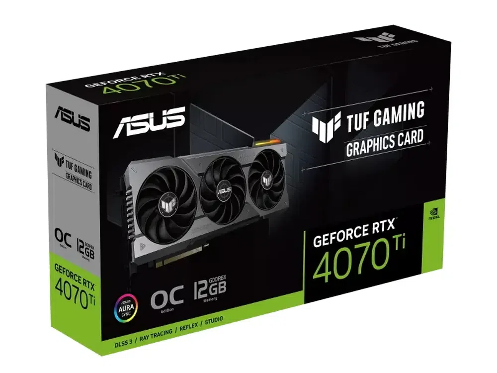 Видеокарта ASUS TUF-RTX4070TI-O12G-GAMING, 12ГБ GDDR6X 192бит (TUF-RTX4070TI-O12G-GAMING) 9