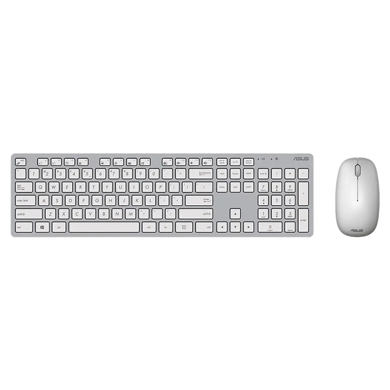 Клавиатура и мышь ASUS W5000, White