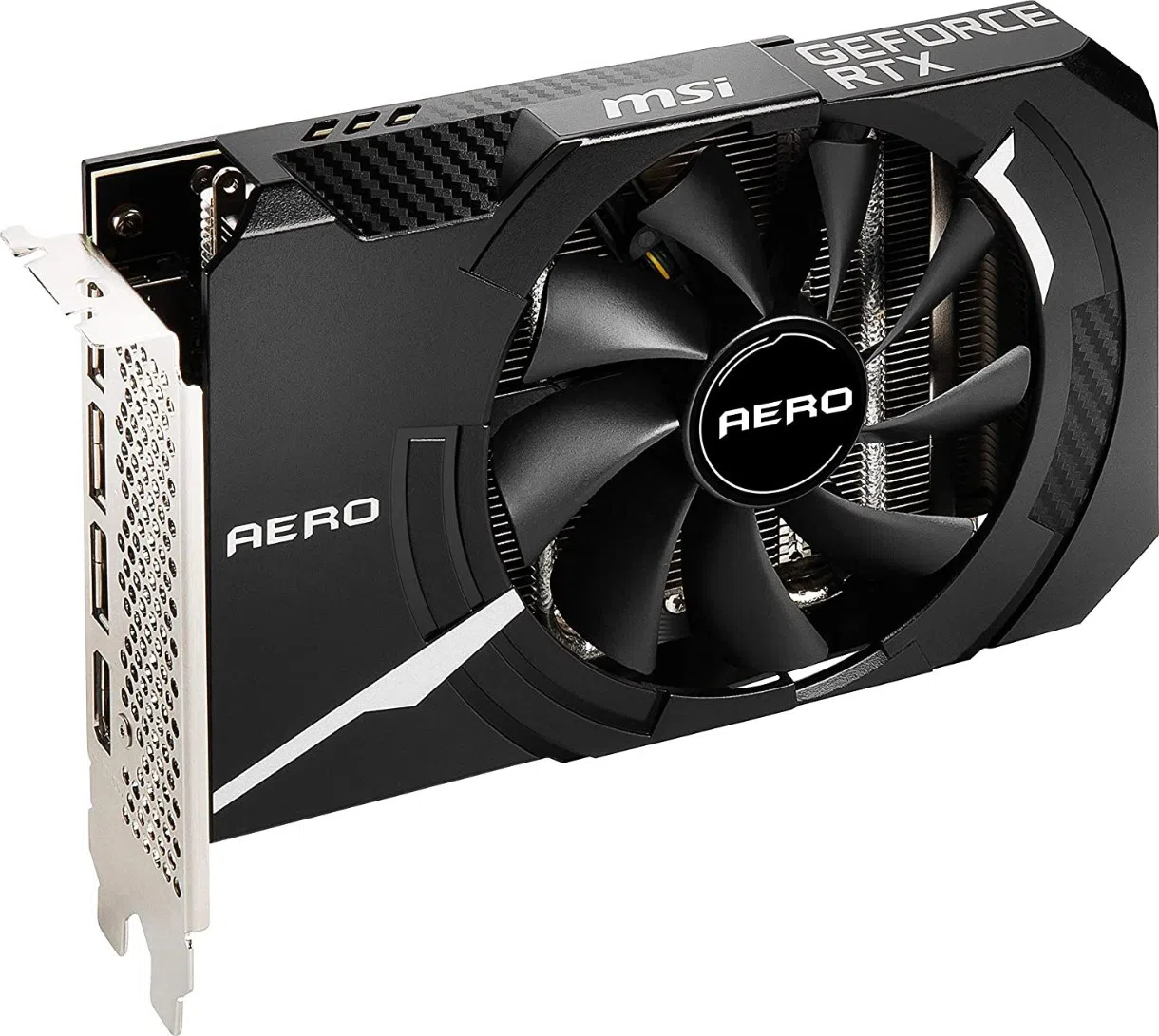 Видеокарта MSI GeForce RTX 3060 Aero ITX 12G OC GDDR6 2