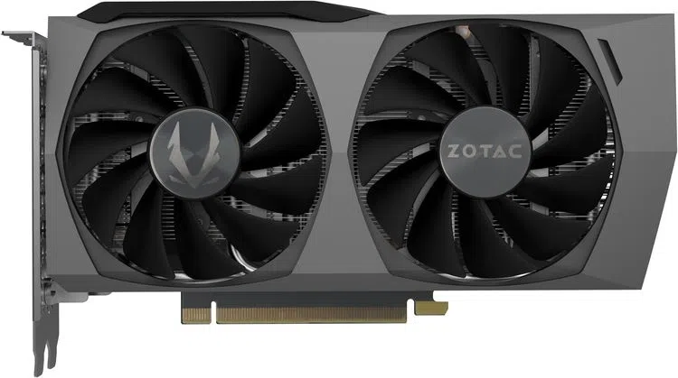 Видеокарта Zotac GeForce RTX 3050 AMP 8Gb GDDR6 (ZT-A30500F-10M)