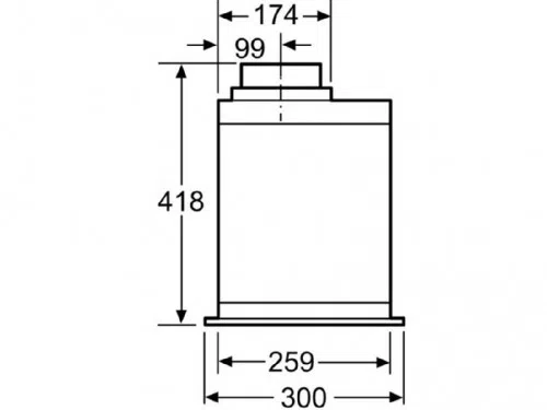 Вытяжка встраиваемая Bosch DHL585B, Gray 4