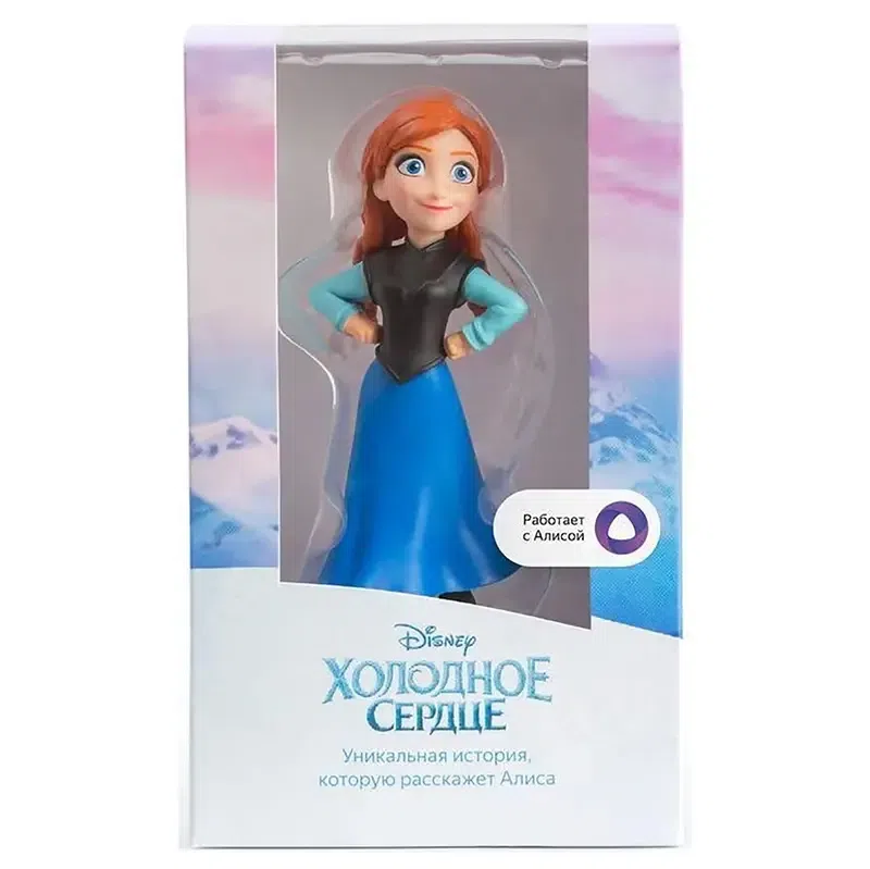 Интерактивная игрушка Yandex Anna from Frozen, Синий 3