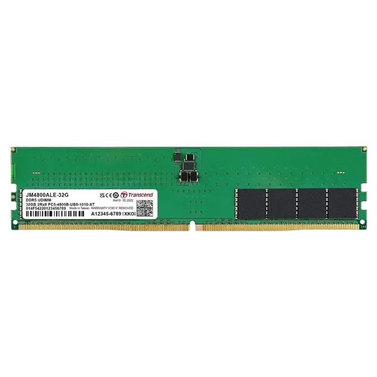 Memorie RAM Transcend JetRam, DDR5 SDRAM, 4800 MHz, 32GB