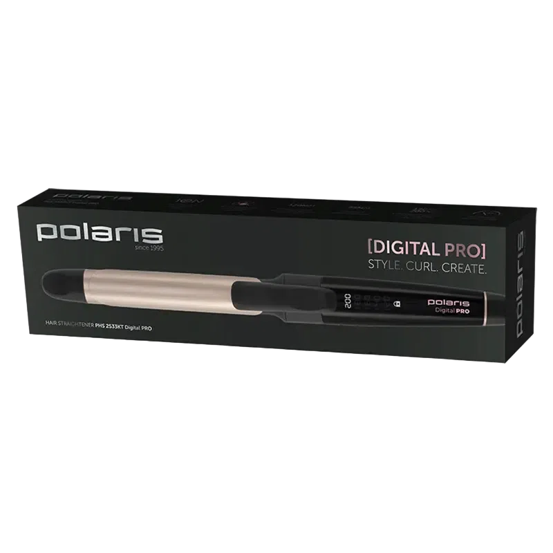 Плойка Polaris Digital PRO PHS 2533KT, Black 7