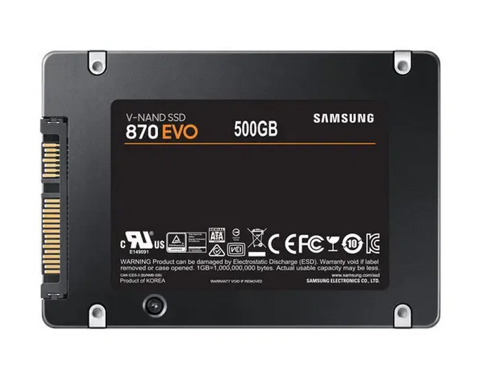 Накопитель SSD Samsung 870 EVO MZ-77E500, 500Гб, MZ-77E500B/EU 4