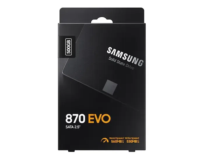Накопитель SSD Samsung 870 EVO MZ-77E500, 500Гб, MZ-77E500B/EU 5