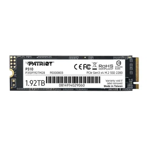 M.2 NVMe SSD Patriot P310 1.92TB