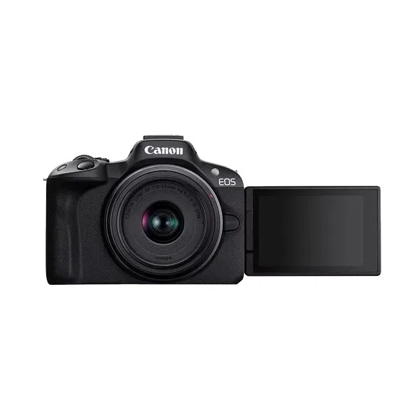 Безерккальная камера CANON EOS R50 + RF-S 18-45 f/4.5-6.3 IS STM Black (5811C033) 2