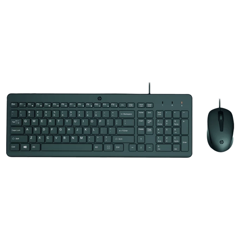 Tastatura & Mouse HP 150, Negru