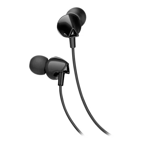 Наушники HOCO M60 Perfect sound universal earphones with mic Black 2