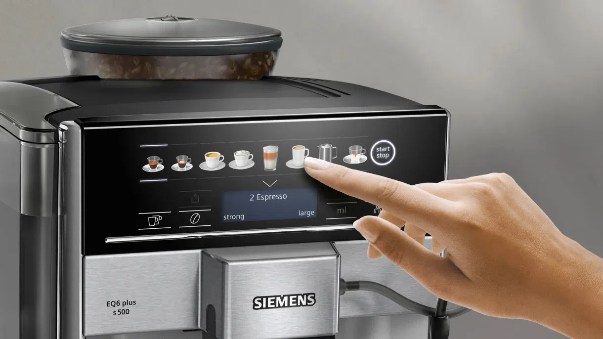 Кофемашина Siemens TE655203RW, Black 4