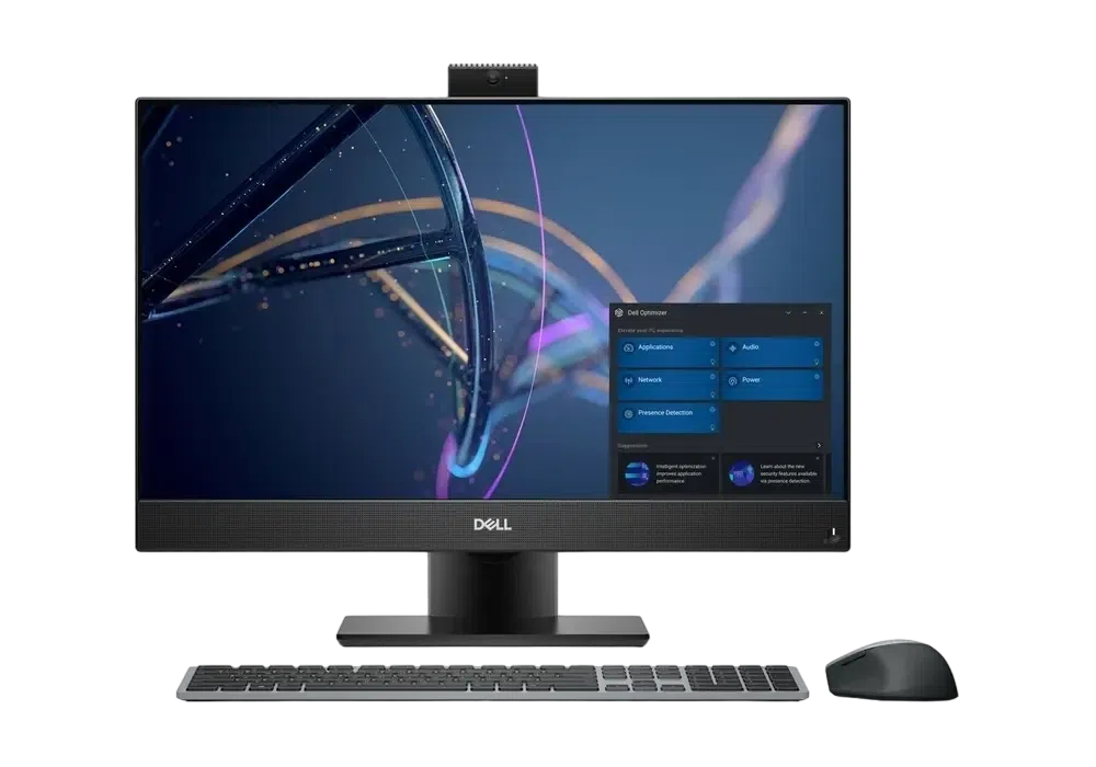 Computer All-in-One DELL OptiPlex 7400, 23,8", Intel Core i7-12700, 16GB/512GB, Windows 11 Pro, Negru