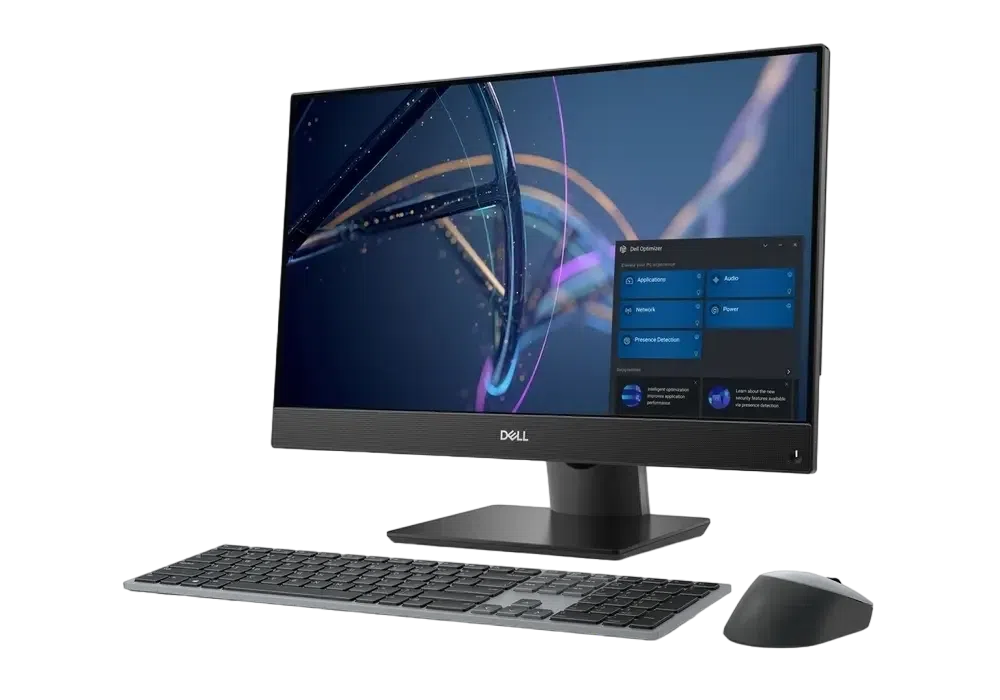 Computer All-in-One DELL OptiPlex 7400, 23,8", Intel Core i7-12700, 16GB/512GB, Windows 11 Pro, Negru 2