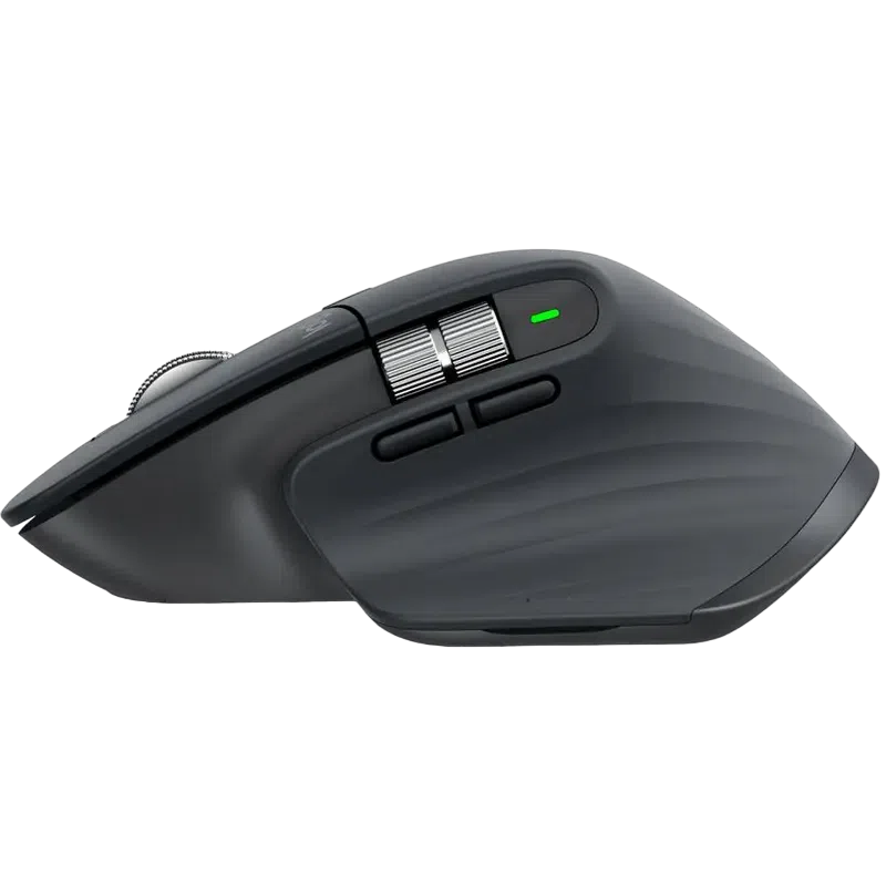 Mouse Wireless Logitech MX Master 3S, Graphite 5