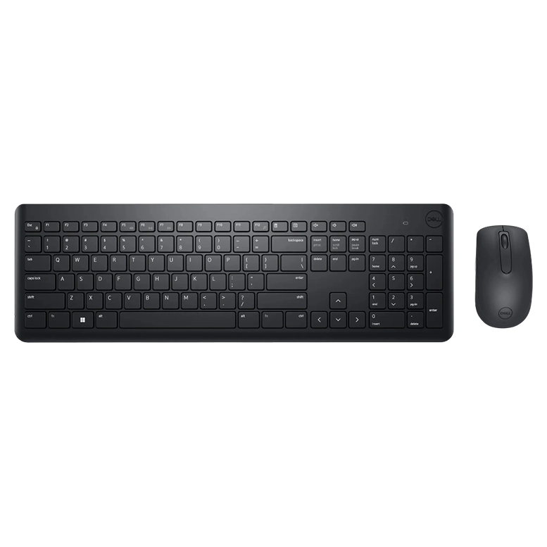 Tastatura si Mouse Wireless Dell KM3322W, Black