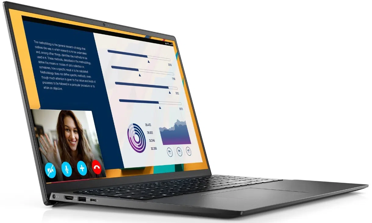 Laptop Dell Vostro 5620 Titan Gray (i5-1240P 16Gb 512Gb W11P) 2