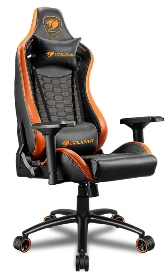 Офисное кресло Cougar Outrider S Black/Orange 2