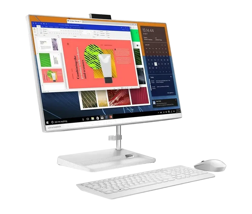 Моноблок Lenovo IdeaCentre 3 24IAP7, 23,8", Intel Core i5-12450H, 16Гб/512Гб, Без ОС, Белый 3