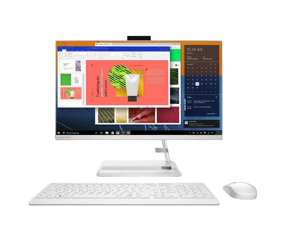 Моноблок Lenovo IdeaCentre 3 24IAP7, 23,8", Intel Core i5-12450H, 16Гб/512Гб, Без ОС, Белый 2