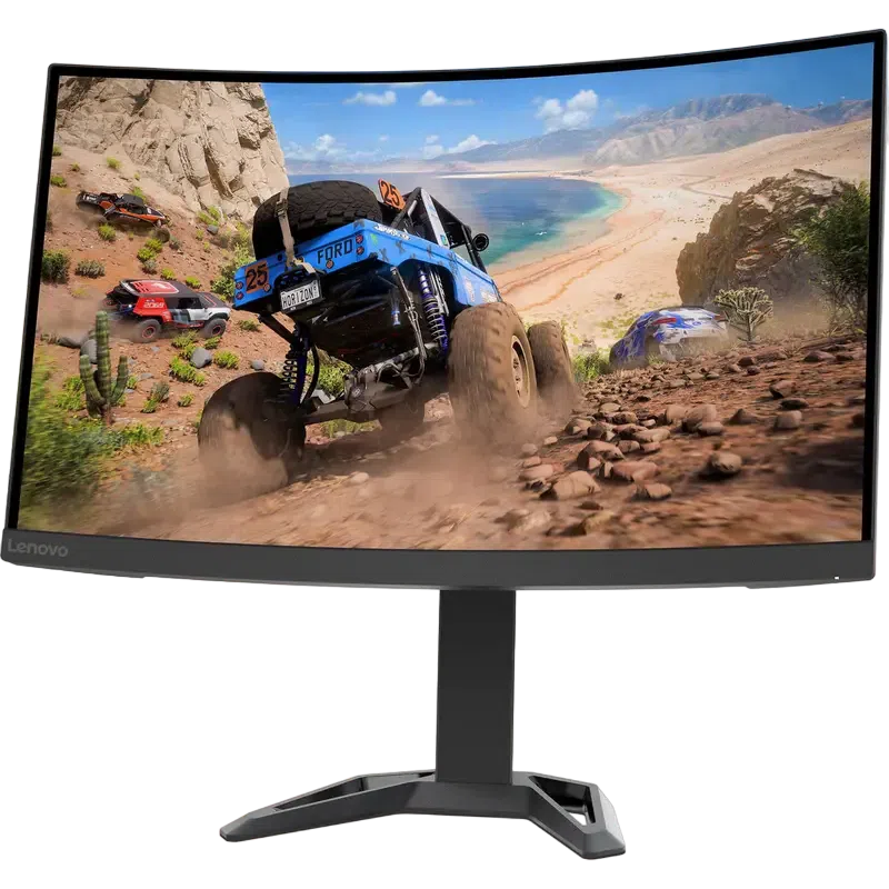 27" Monitor Gaming Lenovo G27qc-30, VA 2560x1440 WQHD, Negru 3