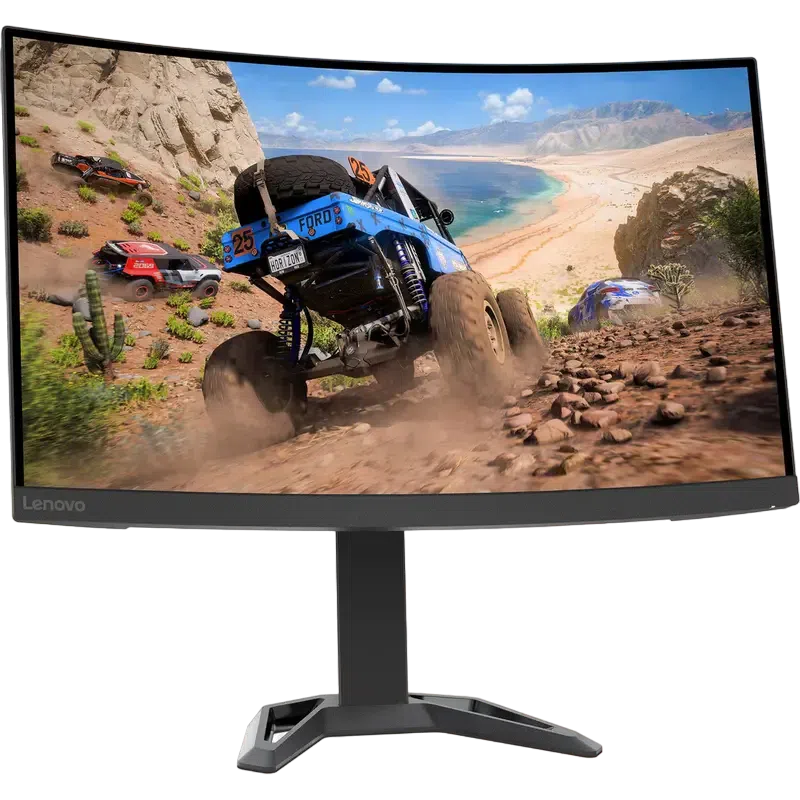 27" Monitor Gaming Lenovo G27qc-30, VA 2560x1440 WQHD, Negru 2