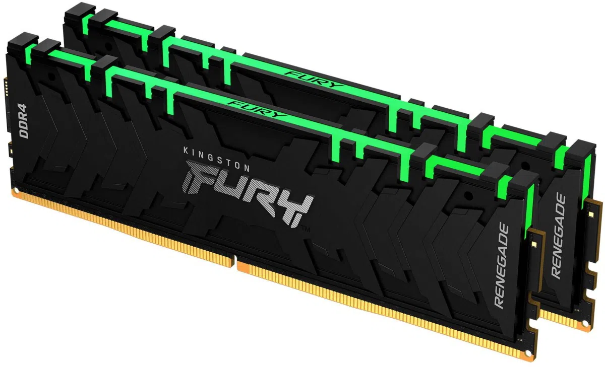 Оперативная память Kingston Fury Renegade 64Gb DDR4-3200MHz Kit (KF432C16RBAK2/64)