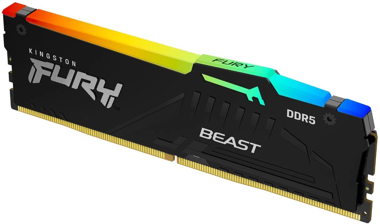 Оперативная память Kingston Fury Beast 16Gb DDR5-5200MHz (KF552C40BBA-16) 2