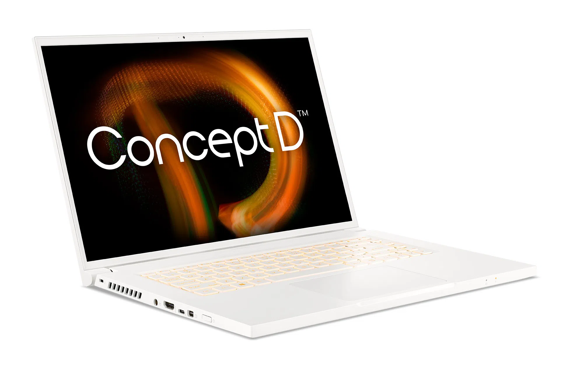 Laptop 16" ACER ConceptD 3 The (NX.C6TEU.003) / WUXGA / Core i7 / 16GB / 1TB SSD / RTX 3050Ti / Win11H / White 2
