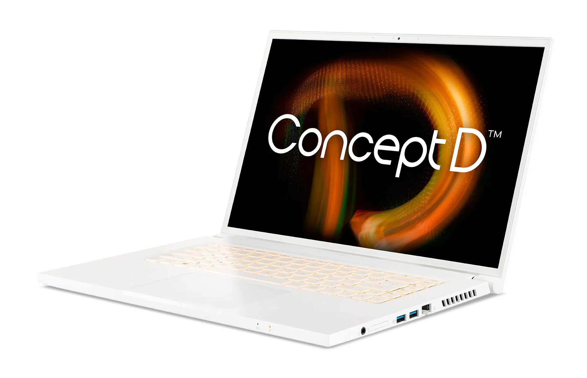 Laptop 16" ACER ConceptD 3 The (NX.C6TEU.003) / WUXGA / Core i7 / 16GB / 1TB SSD / RTX 3050Ti / Win11H / White 3