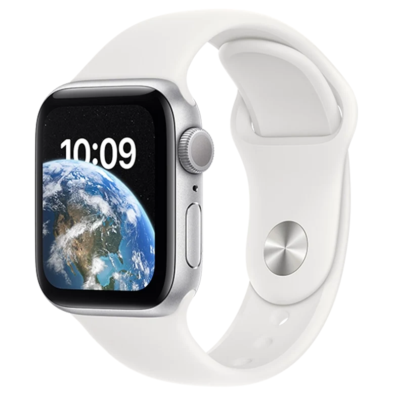 Apple Watch SE MNTP3 40mm Slv/Almn Case White Sport Band GPS+LTE 2