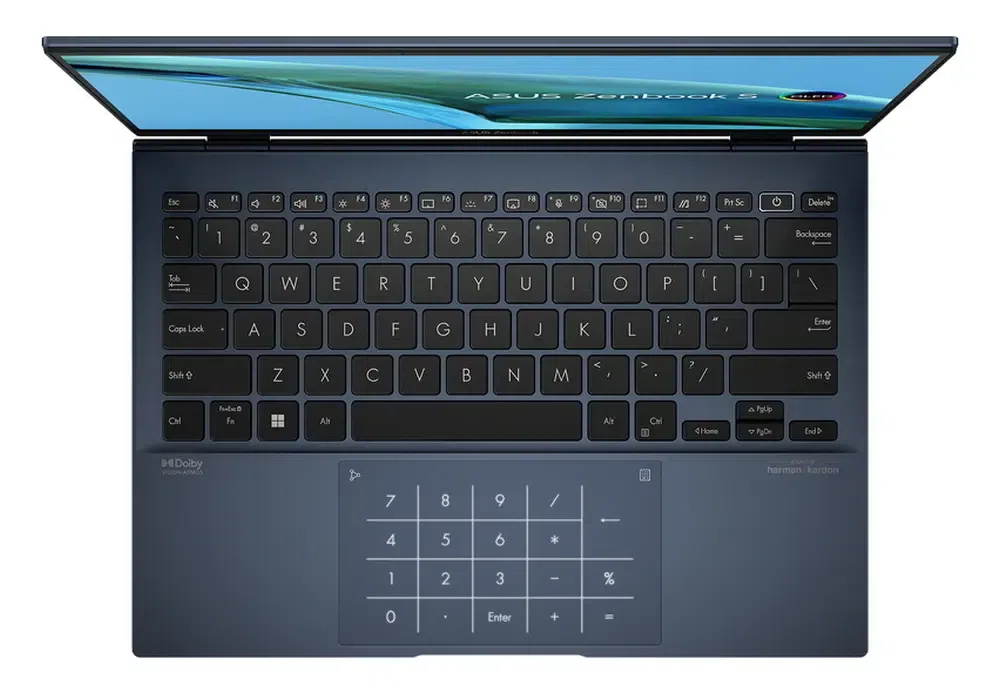 Ноутбук 13,3" ASUS Zenbook S 13 OLED UM5302TA, Ponder Blue, AMD Ryzen 7 6800U, 16Гб/512Гб, Без ОС 2