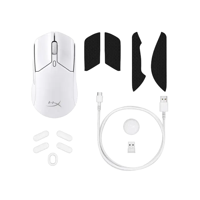 Игровая мышь HyperX Pulsefire Haste 2 Wireless, White 7