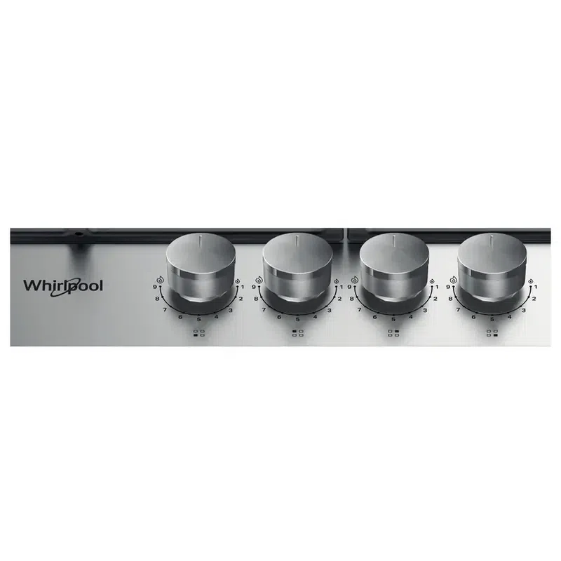 Газовая варочная панель Whirlpool TKRL 661 IX, Silver 4