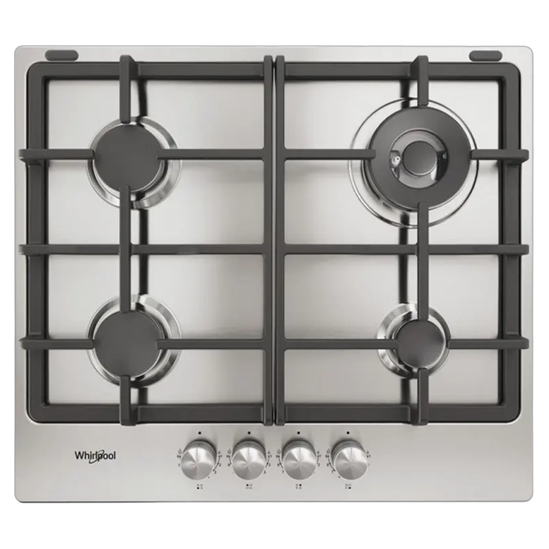 Газовая варочная панель Whirlpool TKRL 661 IX, Silver