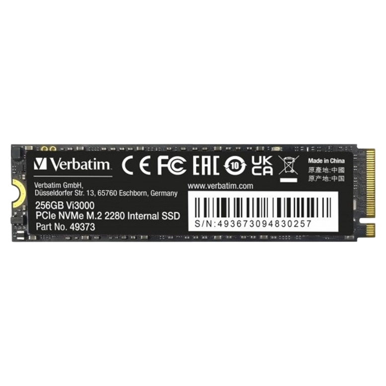 Накопитель SSD Verbatim Vi3000, 256 ГБ, VI3000-256-49373