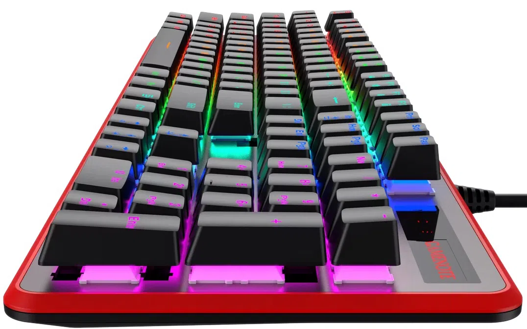 Tastatură Havit KB870L US Black 5