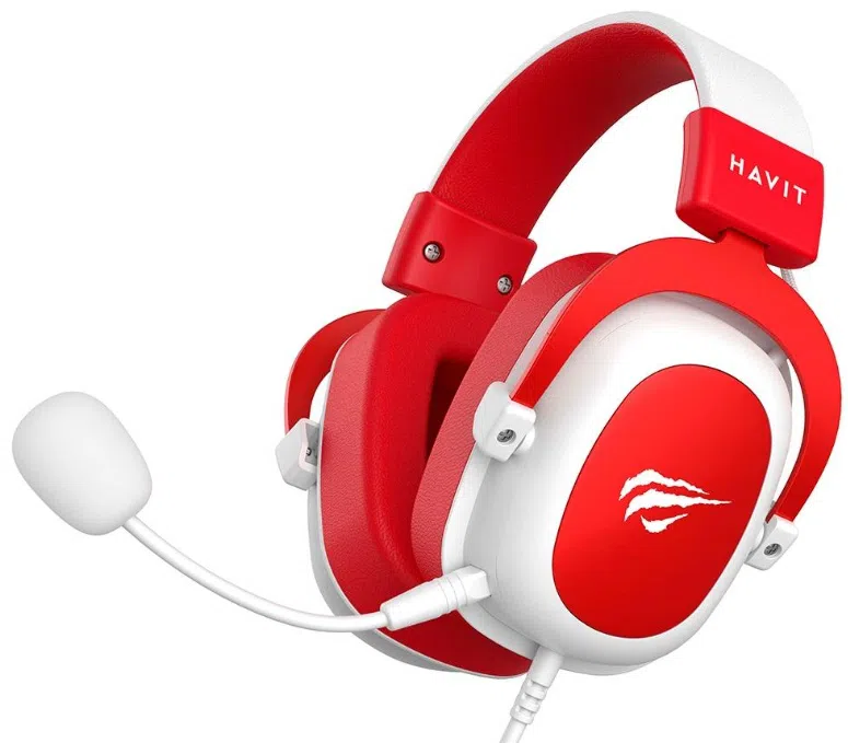 Căşti Havit H2002d White/Red 2