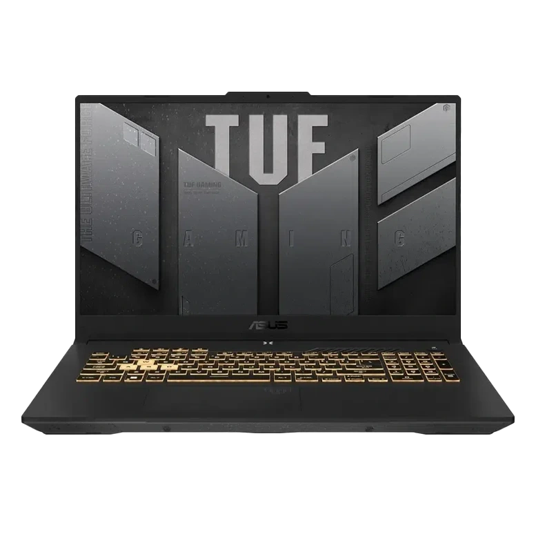 Игровой ноутбук 17,3" ASUS TUF Gaming F17 FX707ZU4, Mecha Gray, Intel Core i7-12700H, 16Гб/512Гб, Без ОС