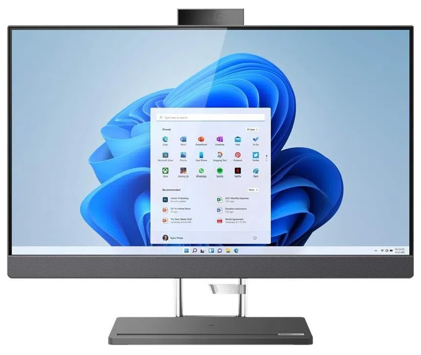 Моноблок Lenovo IdeaCentre 5 27IAH7 Grey (i7-13700H 16Gb 512Gb W11H)