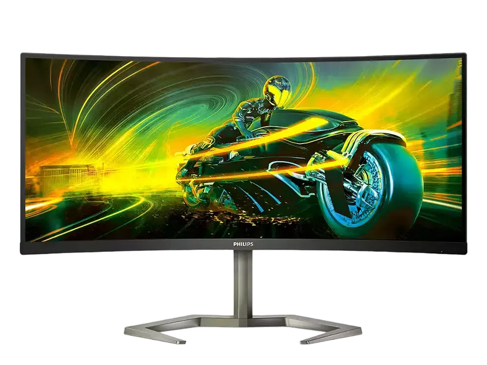 34" Monitor Gaming Philips 34M1C5500VA, VA 3440x1440 WQHD, Negru