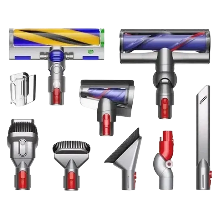 Aspirator vertical Dyson V12 Detect Slim Absolute Plus, Argintiu 9