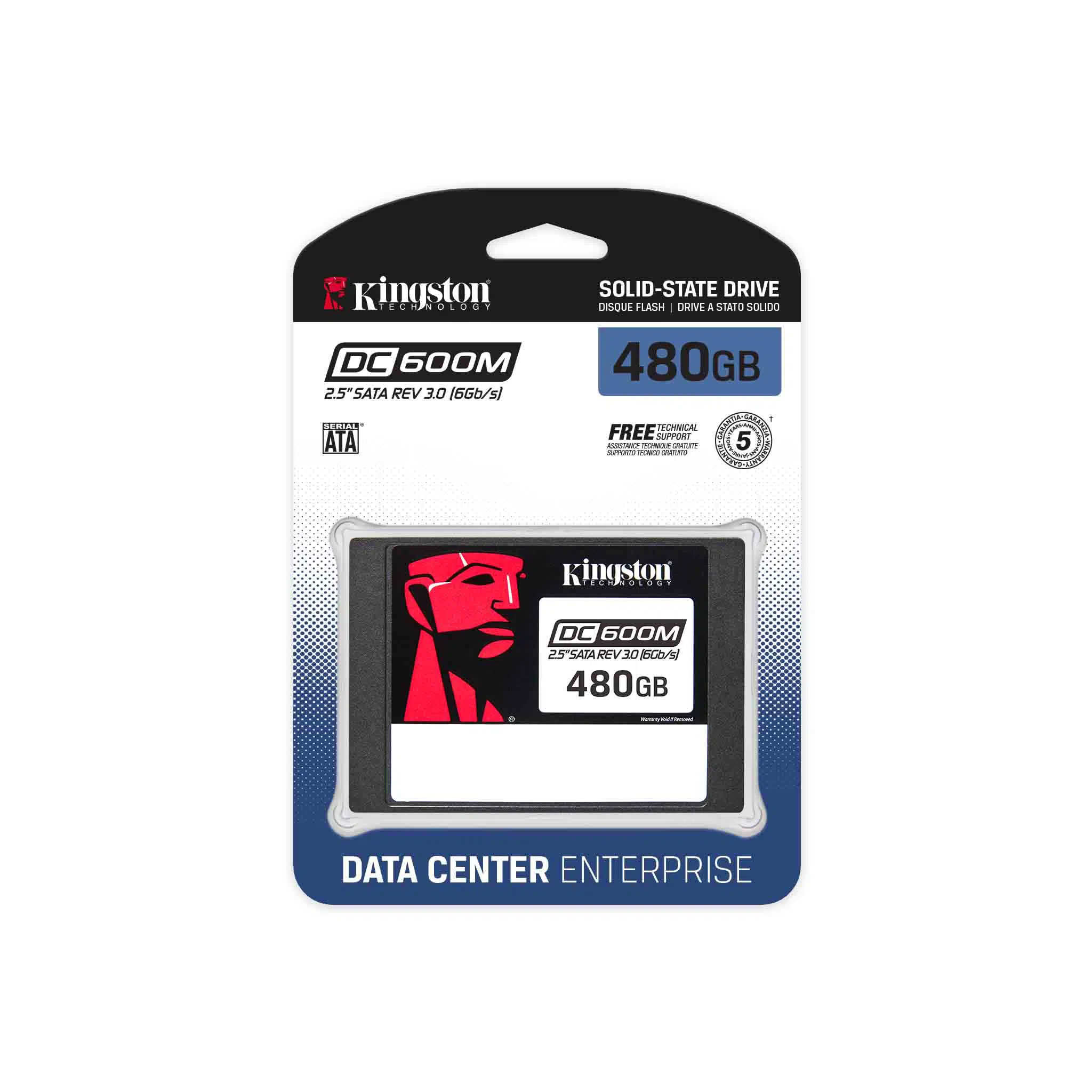 SSD 2.5" Kingston DC600M 480GB (SEDC600M/480G) 3