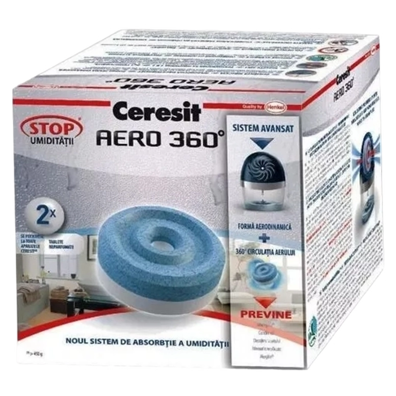 Осушитель воздуха Ceresit 6756 Rezerva Neutral 2 x 450g