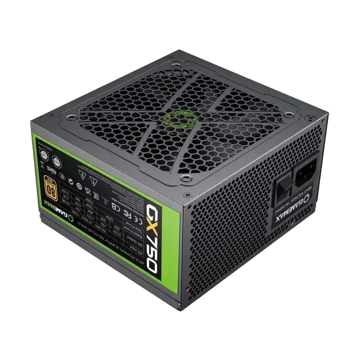 Блок питания для компьютеров Gamemax GX-750 Modular, 750 Вт, Черный 2