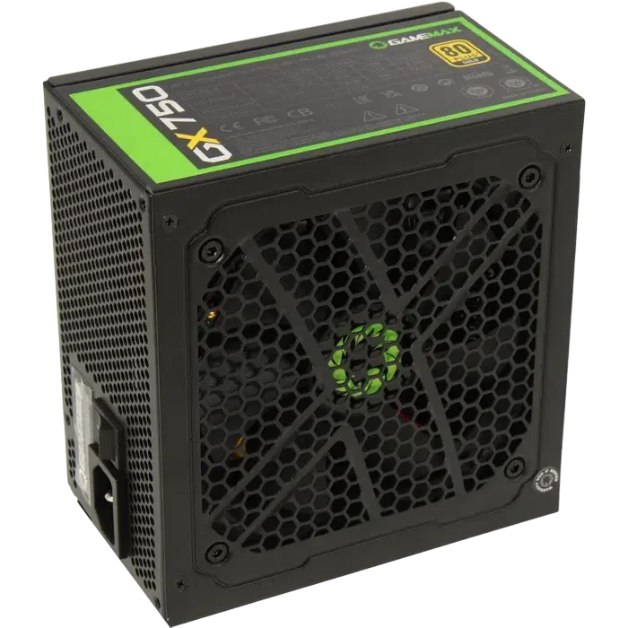 Блок питания для компьютеров Gamemax GX-750 Modular, 750 Вт, Черный 5