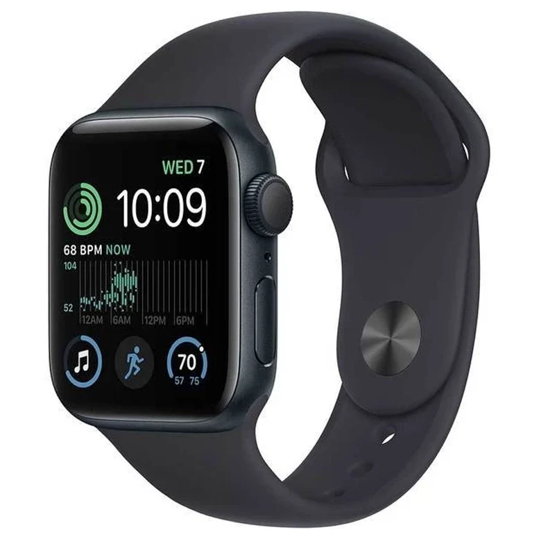 Apple Watch SE MNTF3 GPS 44mm Midnight Aluminium S/M Midnight Sport Band 2