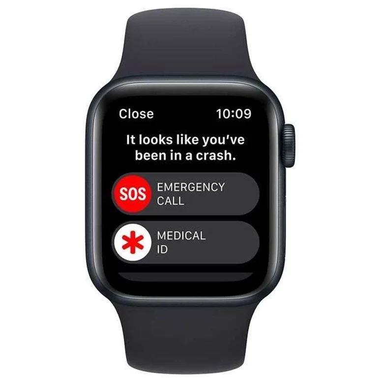 Apple Watch SE MNTF3 GPS 44mm Midnight Aluminium S/M Midnight Sport Band 3